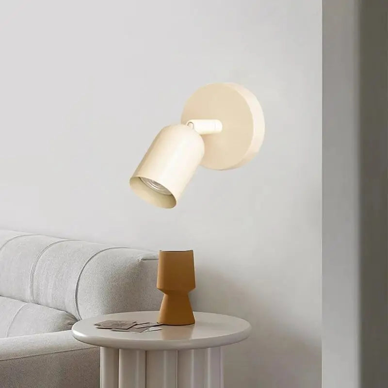 Minimalist Macaron Wall Sconce – Modern Nordic Indoor Light