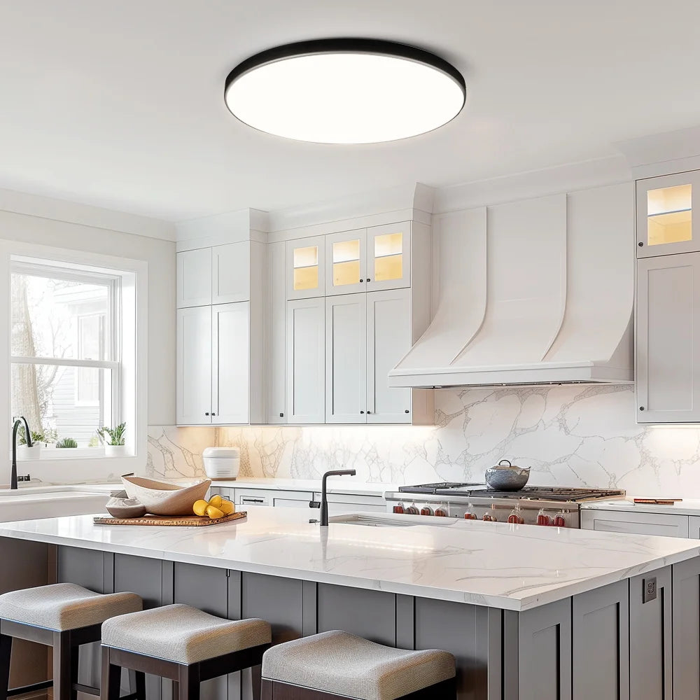 Smart Remote-Controlled LED Ceiling Light – Ultrathin Dimmable Lamp