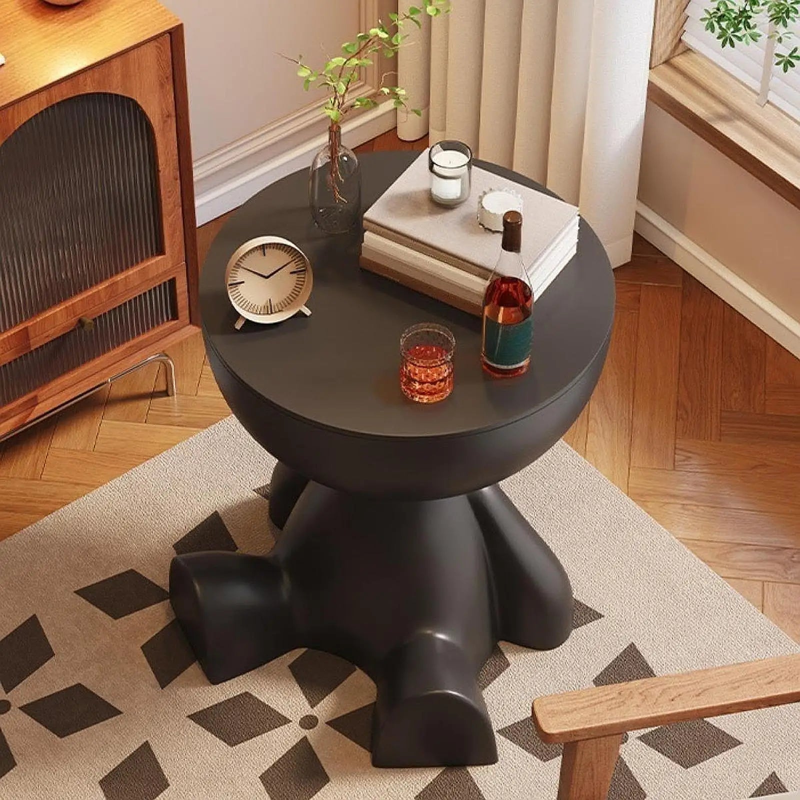 Small Creative Cartoon Coffee Table – Modern Home Side Table